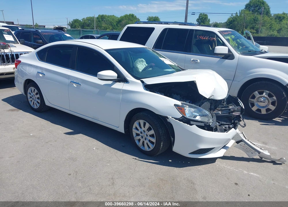 2017 NISSAN SENTRA S VIN: 3N1AB7AP3HY293660