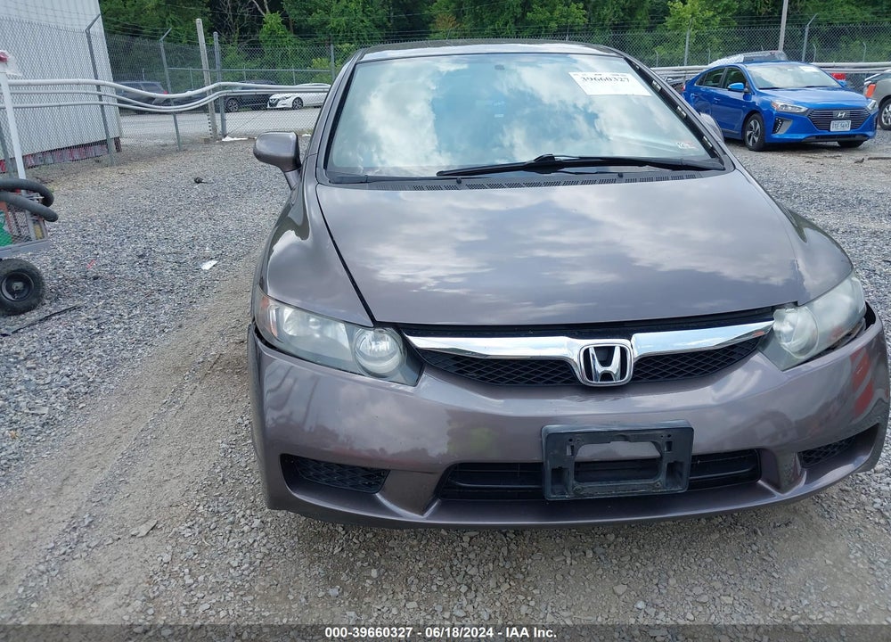 2011 HONDA CIVIC LX VIN: 2HGFA1F55BH501546