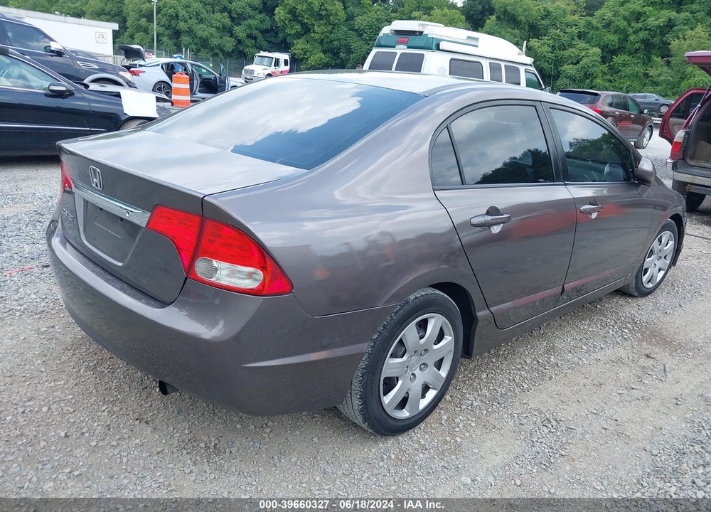 2011 HONDA CIVIC LX VIN: 2HGFA1F55BH501546