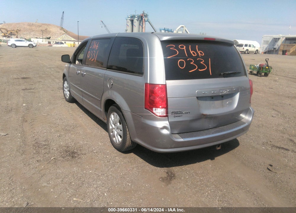 2013 DODGE GRAND CARAVAN SE VIN: 2C4RDGBG2DR804228