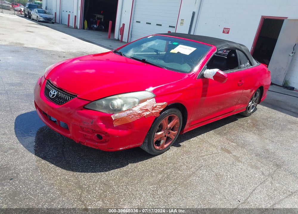 2007 TOYOTA CAMRY SOLARA SPORT VIN: 4T1FA38P57U114164