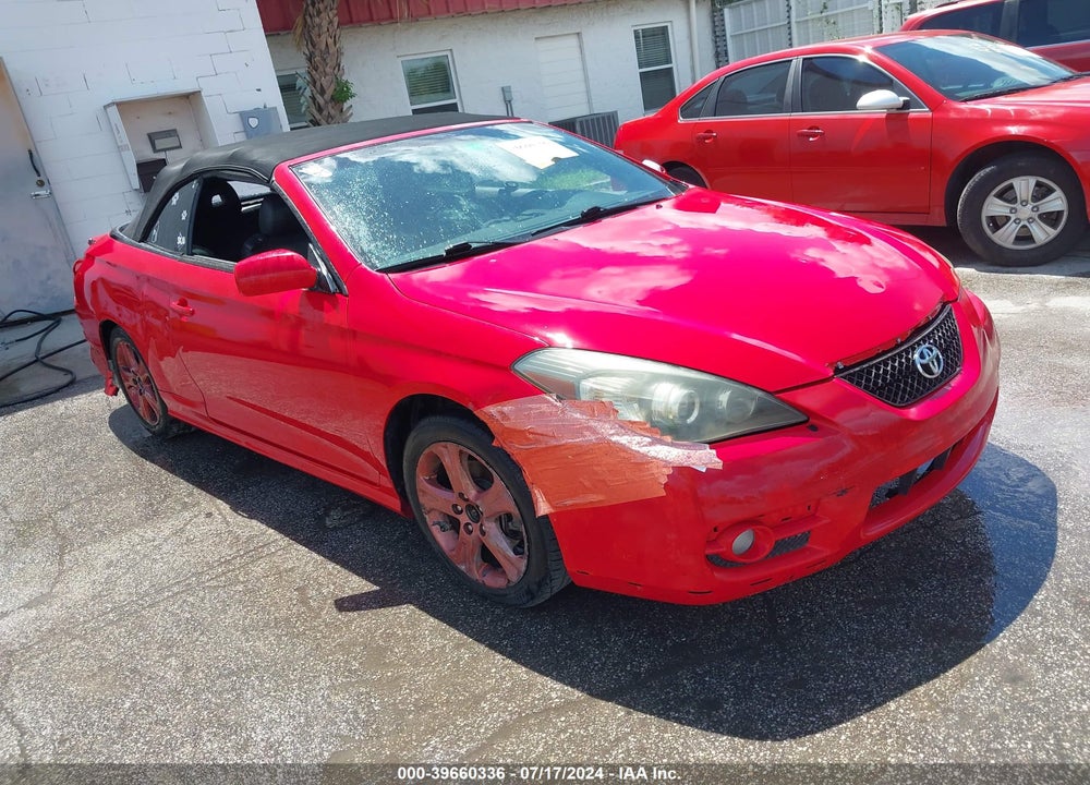 2007 TOYOTA CAMRY SOLARA SPORT VIN: 4T1FA38P57U114164