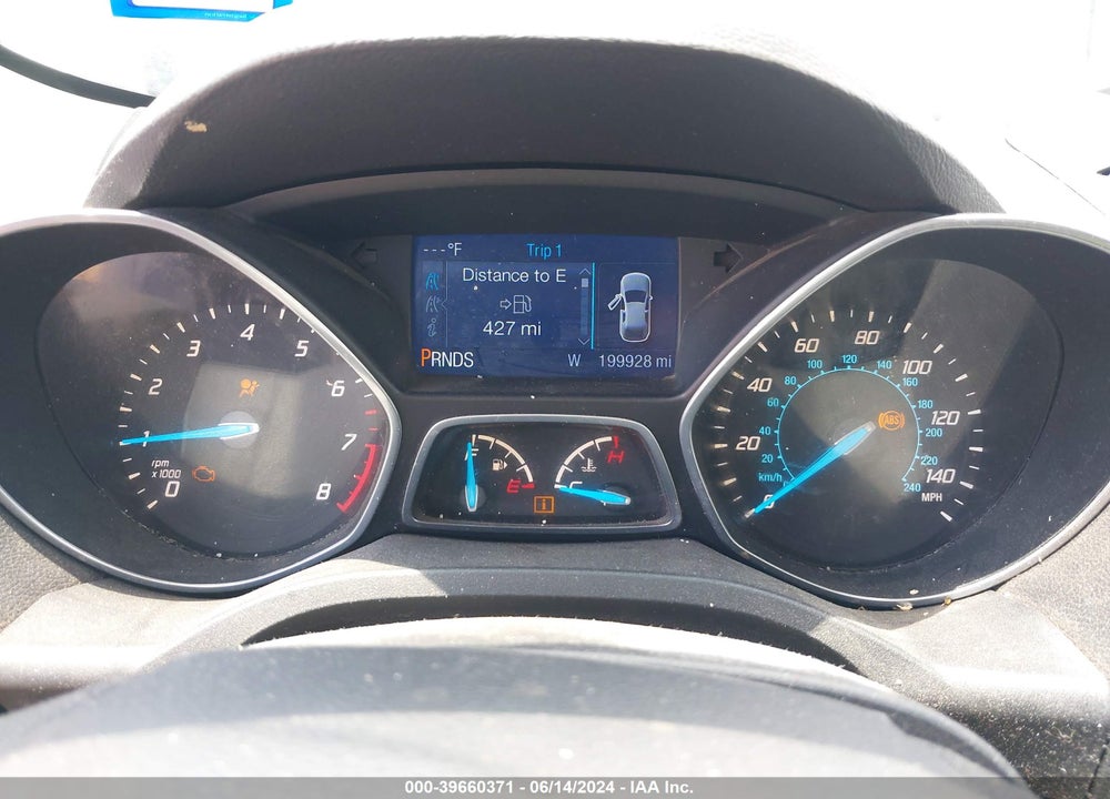 2014 FORD ESCAPE SE VIN: 1FMCU0GX6EUB15928