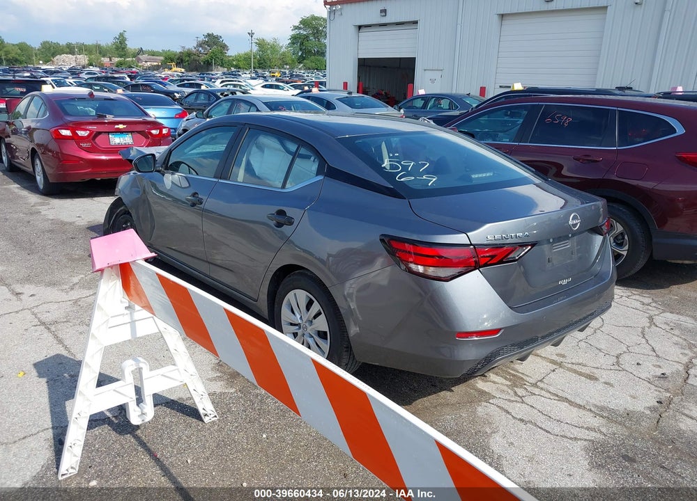 2024 NISSAN SENTRA S XTRONIC CVT VIN: 3N1AB8BV2RY322599