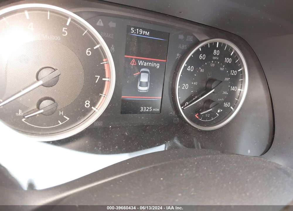 2024 NISSAN SENTRA S XTRONIC CVT VIN: 3N1AB8BV2RY322599