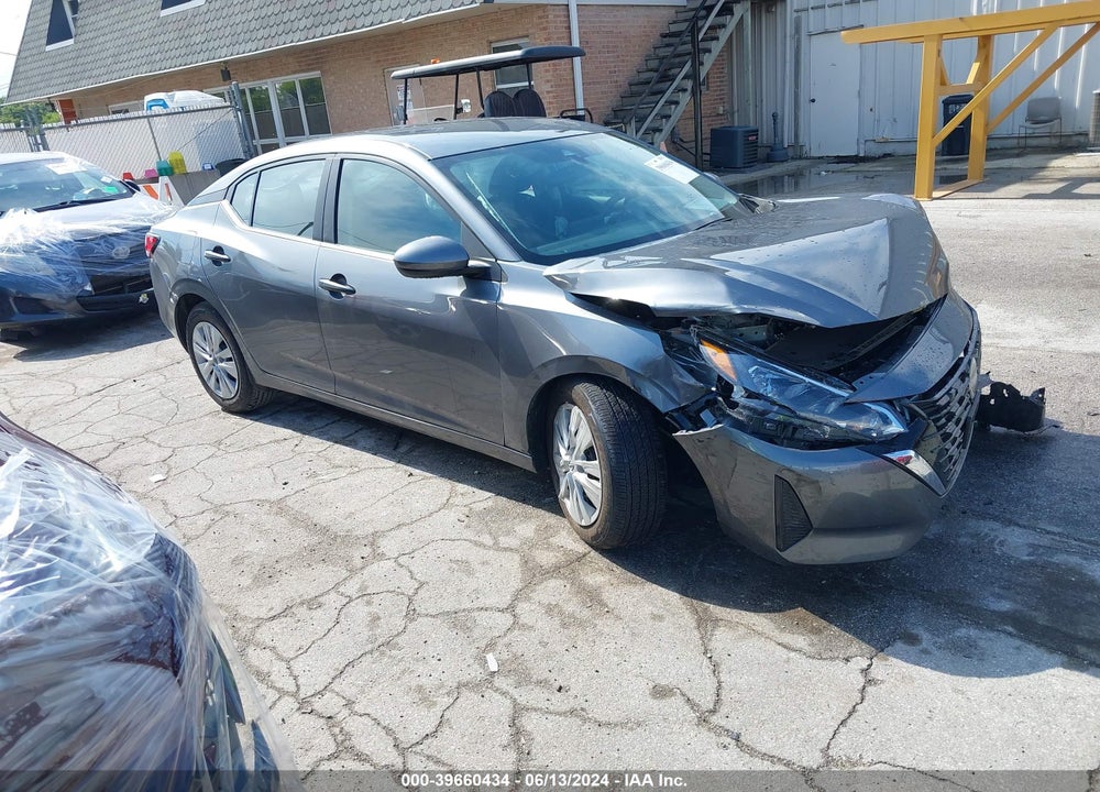 2024 NISSAN SENTRA S XTRONIC CVT VIN: 3N1AB8BV2RY322599