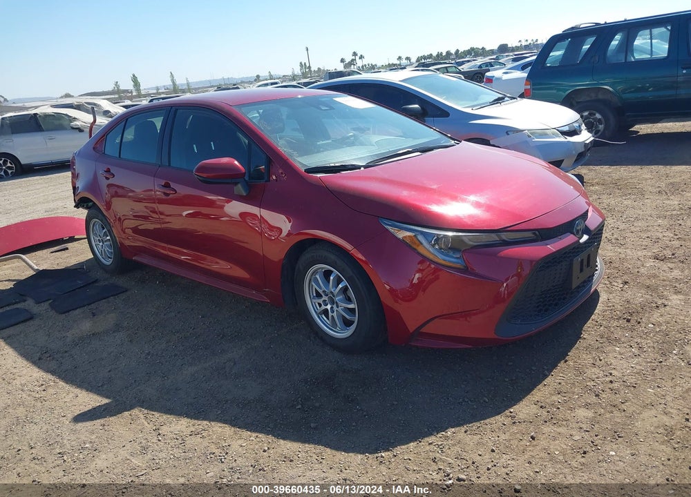 2022 TOYOTA COROLLA HYBRID LE VIN: JTDEAMDE8NJ048590