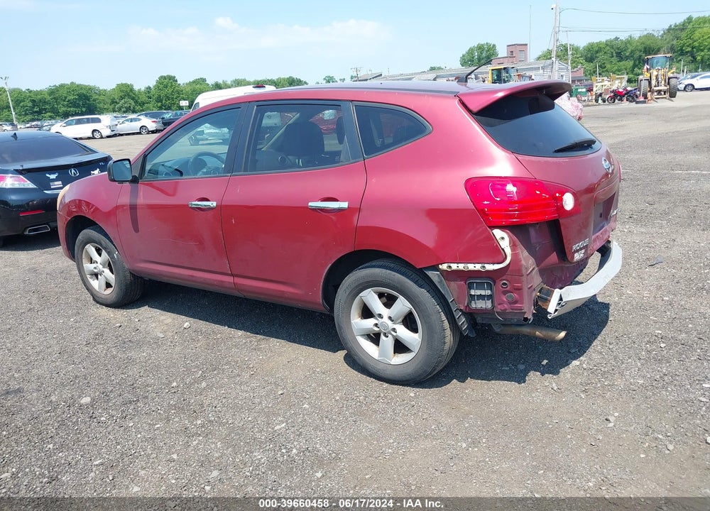 2010 NISSAN ROGUE S VIN: JN8AS5MV8AW116471