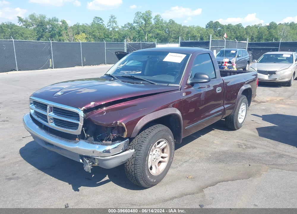 2004 DODGE DAKOTA VIN: 1D7FL16K34S602794