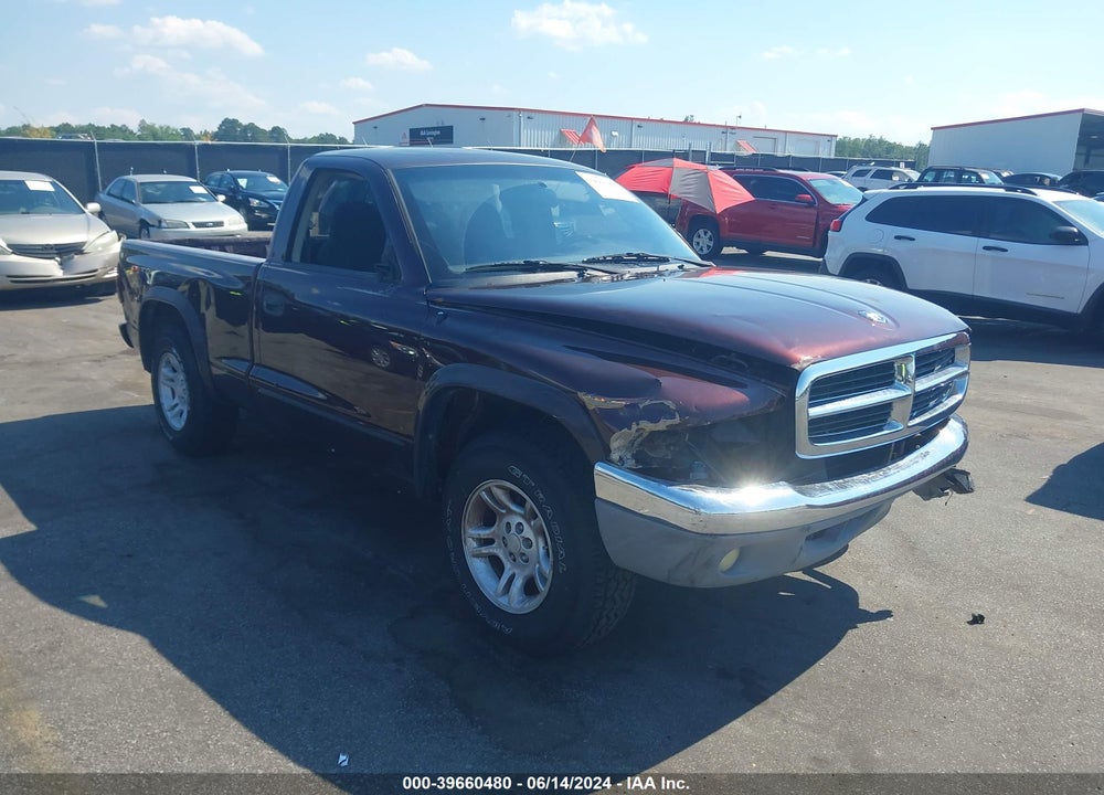 2004 DODGE DAKOTA VIN: 1D7FL16K34S602794