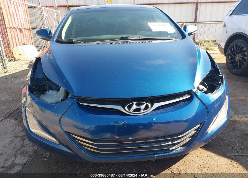 2014 HYUNDAI ELANTRA SPORT VIN: KMHDH4AH9EU044564