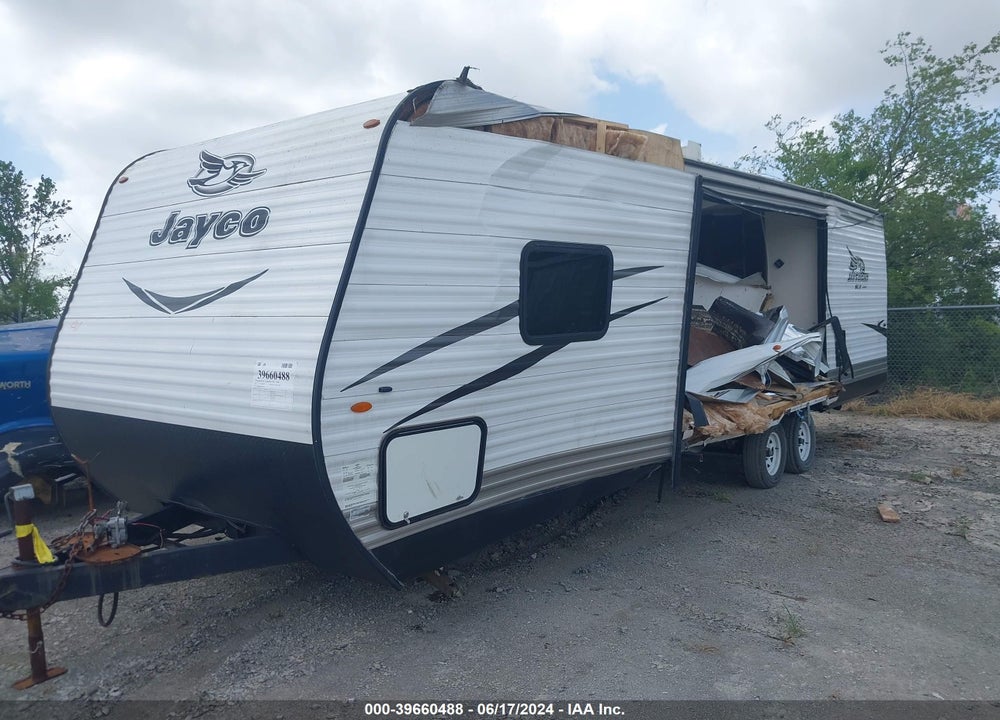 2017 JAYCO TRAVEL TRAILER VIN: 1UJBJ0BR4H17S0750