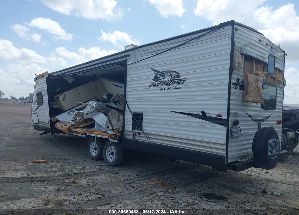 2017 JAYCO TRAVEL TRAILER VIN: 1UJBJ0BR4H17S0750