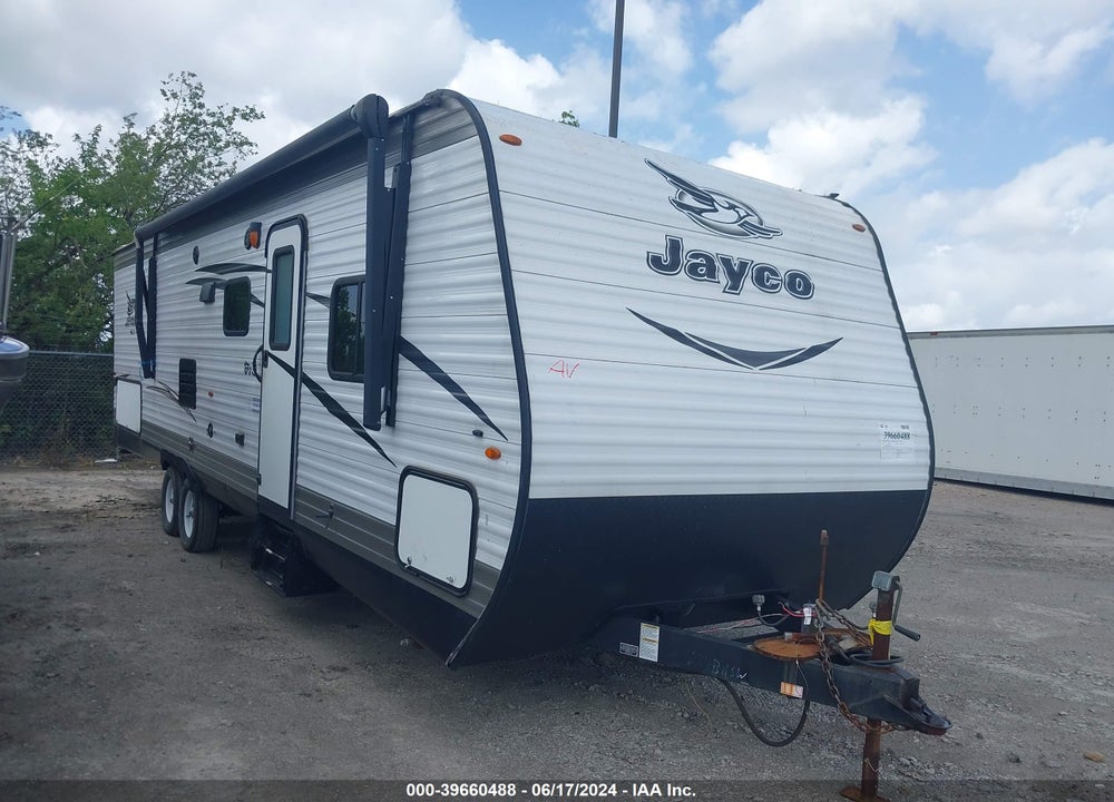 2017 JAYCO TRAVEL TRAILER VIN: 1UJBJ0BR4H17S0750