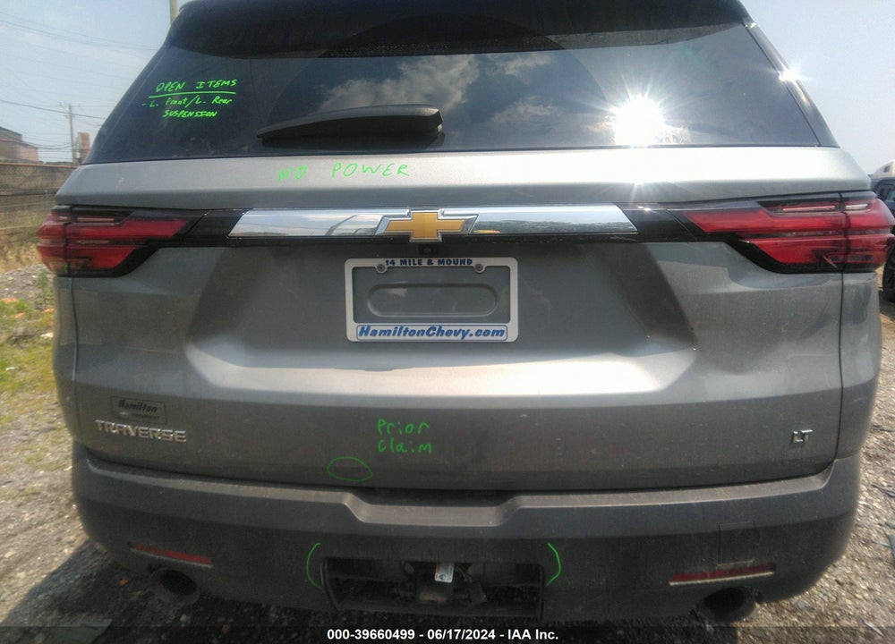 2023 CHEVROLET TRAVERSE VIN: 1GNERGKW7PJ281294