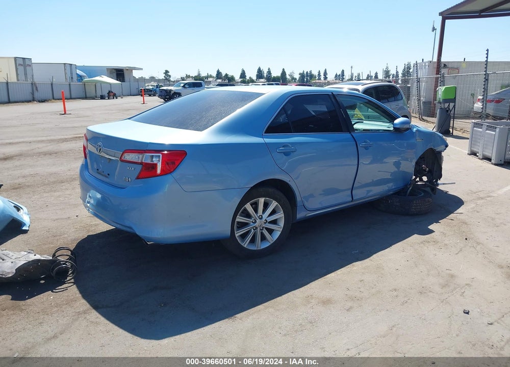 2013 TOYOTA CAMRY HYBRID XLE VIN: 4T1BD1FK0DU087095