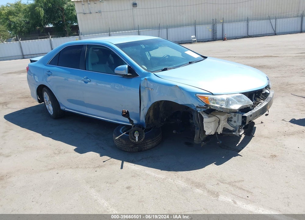 2013 TOYOTA CAMRY HYBRID XLE VIN: 4T1BD1FK0DU087095