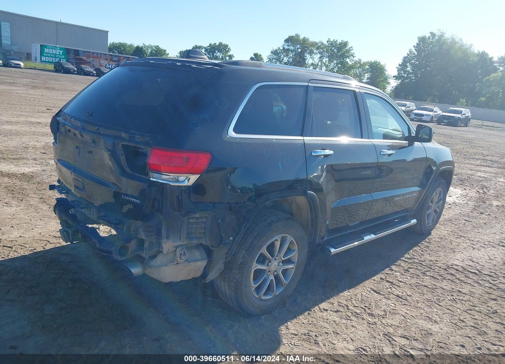 2014 JEEP GRAND CHEROKEE LIMITED VIN: 1C4RJFBG6EC350904