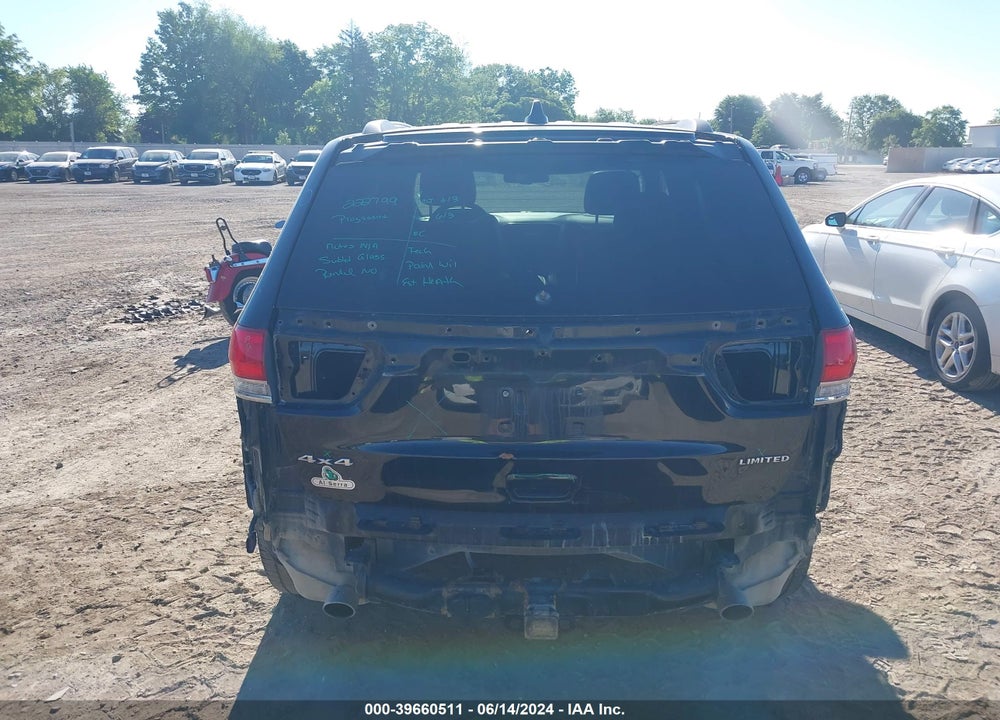 2014 JEEP GRAND CHEROKEE LIMITED VIN: 1C4RJFBG6EC350904