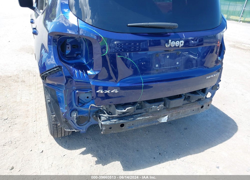 2016 JEEP RENEGADE SPORT VIN: ZACCJBAT4GPE33971