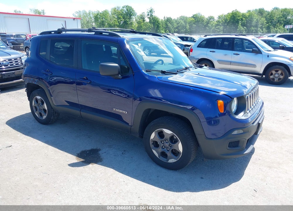 2016 JEEP RENEGADE SPORT VIN: ZACCJBAT4GPE33971