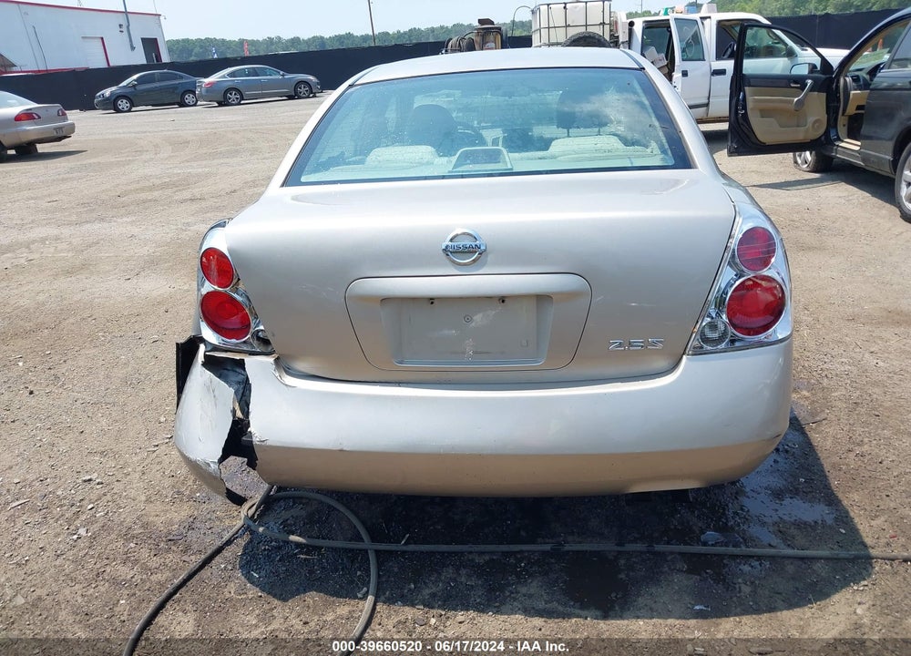 2005 NISSAN ALTIMA 2.5 S VIN: 1N4AL11D05N460892