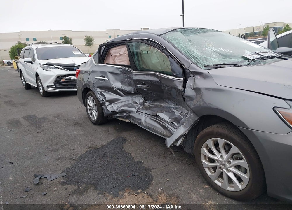 2019 NISSAN SENTRA SV VIN: 3N1AB7AP9KL622849