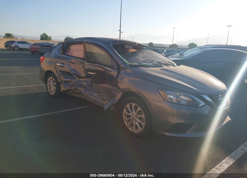 2019 NISSAN SENTRA SV VIN: 3N1AB7AP9KL622849