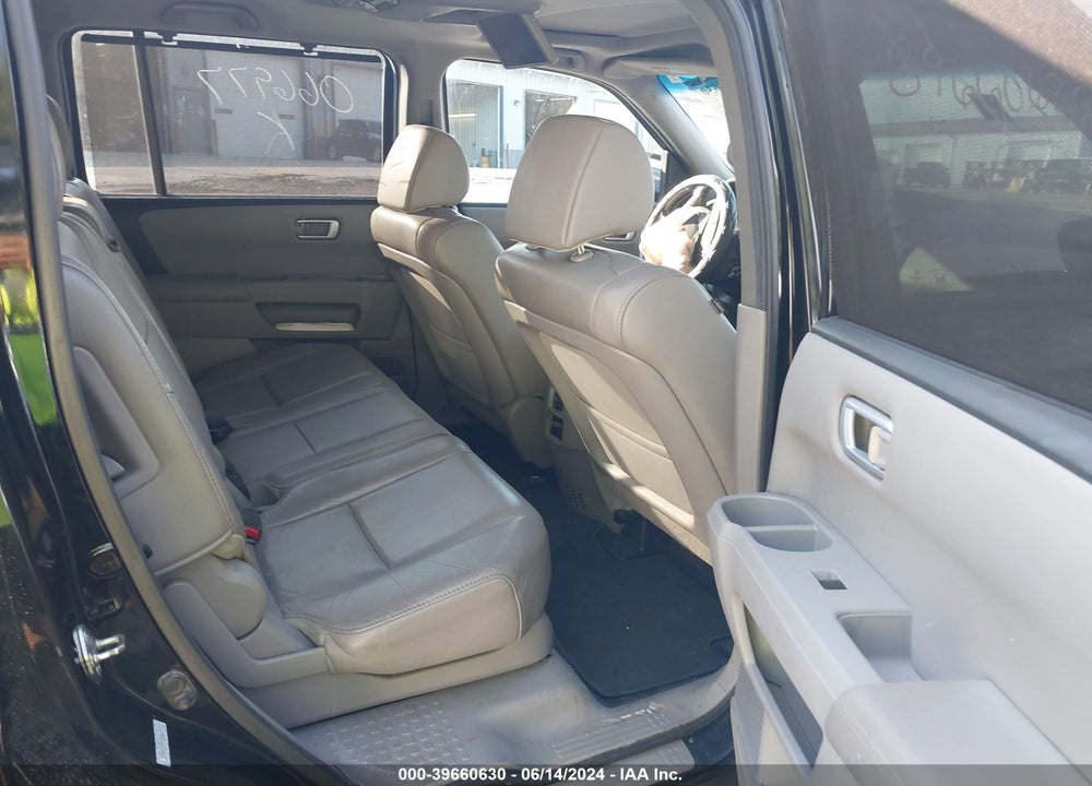 2012 HONDA PILOT TOURING VIN: 5FNYF4H91CB066977
