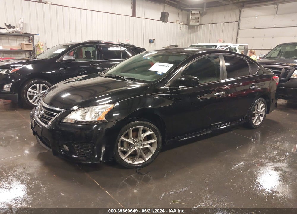 2013 NISSAN SENTRA SR VIN: 3N1AB7AP4DL645197