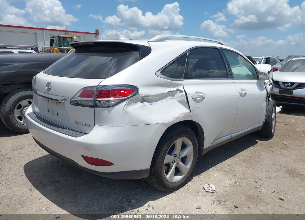2013 LEXUS RX 350 VIN: 2T2ZK1BA9DC109027