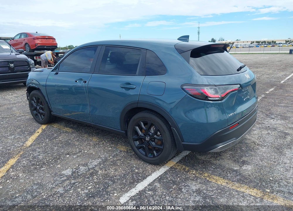 2024 HONDA HR-V 2WD SPORT/2WD SPORT W/O BSI VIN: 3CZRZ1H54RM708517