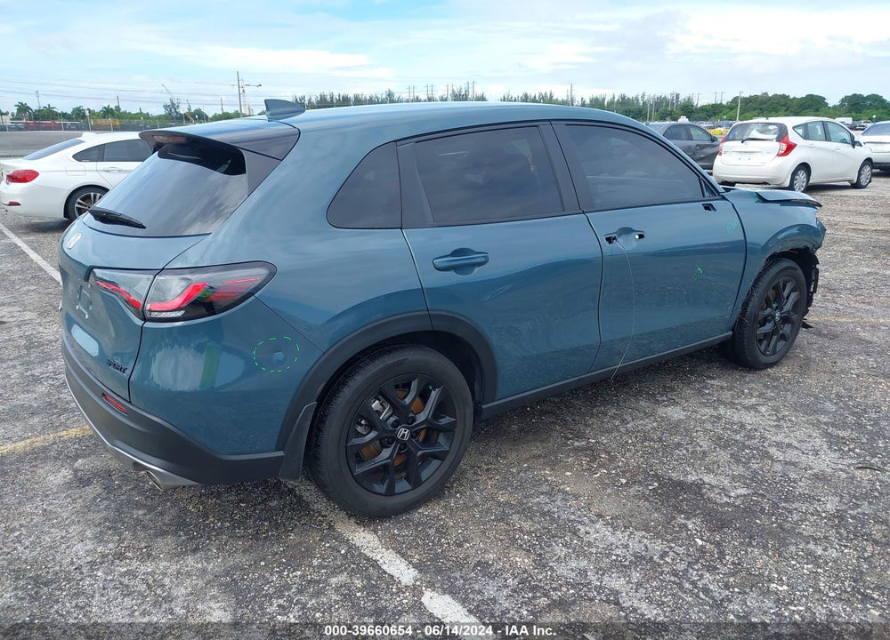 2024 HONDA HR-V 2WD SPORT/2WD SPORT W/O BSI VIN: 3CZRZ1H54RM708517