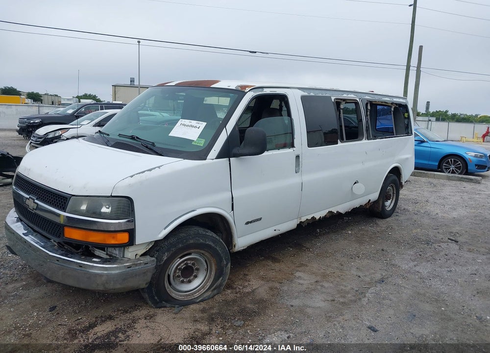 2005 CHEVROLET EXPRESS VIN: 1GAHG39UX51244626
