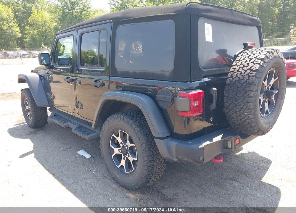 2019 JEEP WRANGLER UNLIMITED RUBICON 4X4 VIN: 1C4HJXFN0KW509663