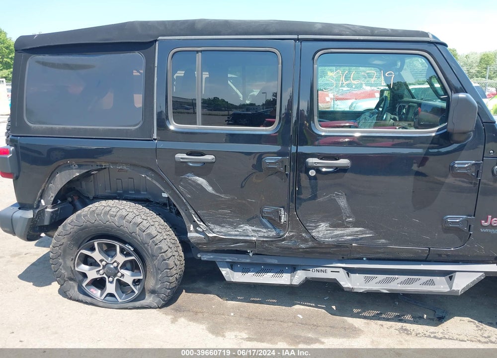 2019 JEEP WRANGLER UNLIMITED RUBICON 4X4 VIN: 1C4HJXFN0KW509663