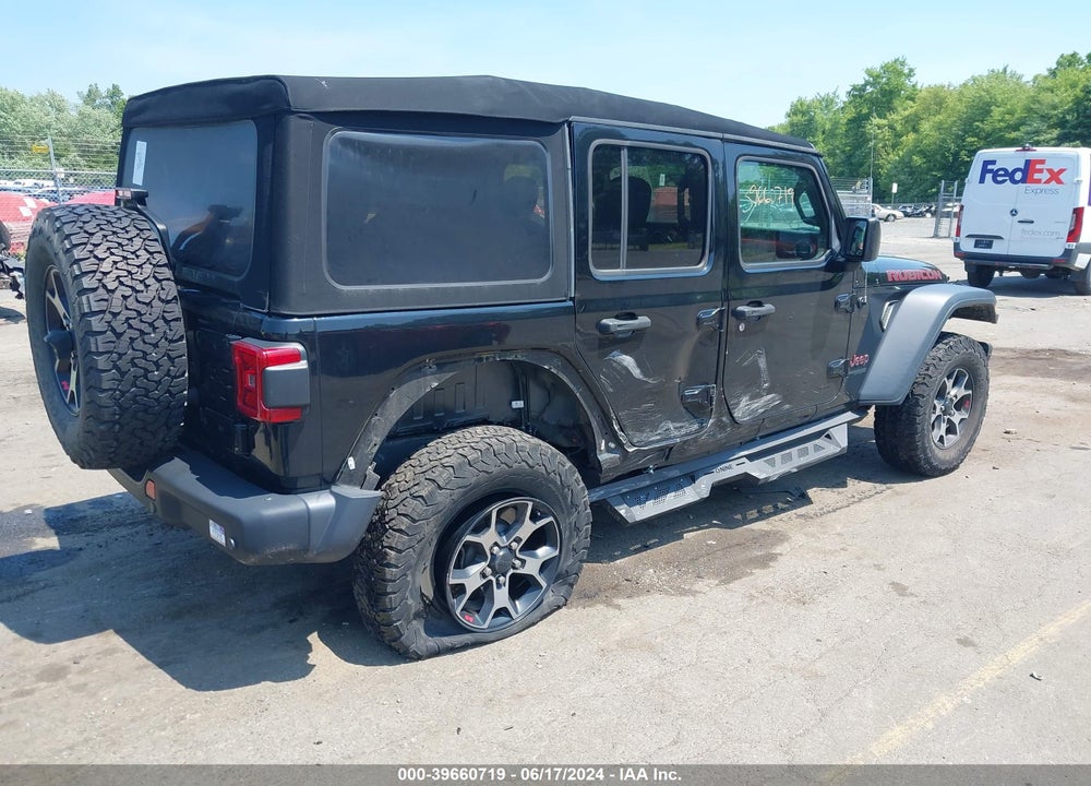 2019 JEEP WRANGLER UNLIMITED RUBICON 4X4 VIN: 1C4HJXFN0KW509663
