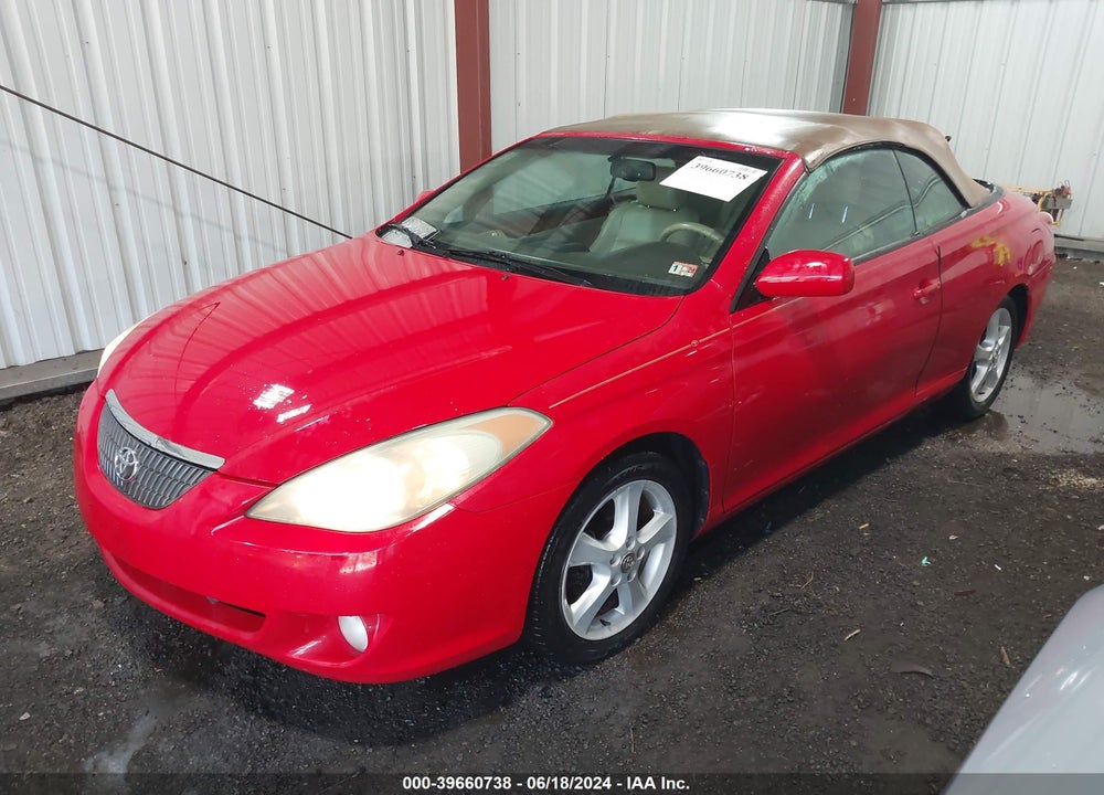 2006 TOYOTA CAMRY SOLARA SLE VIN: 4T1FA38P16U085728