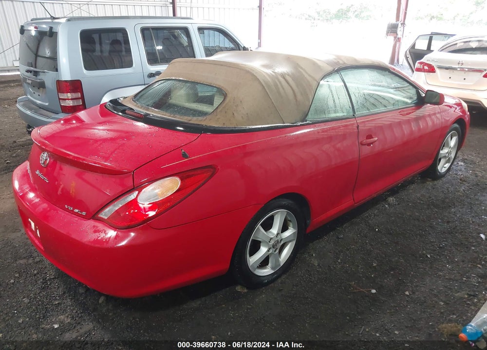 2006 TOYOTA CAMRY SOLARA SLE VIN: 4T1FA38P16U085728