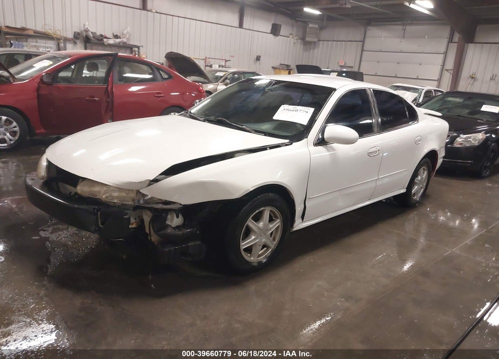 2004 OLDSMOBILE ALERO GL1 VIN: 1G3NL52F54C103012