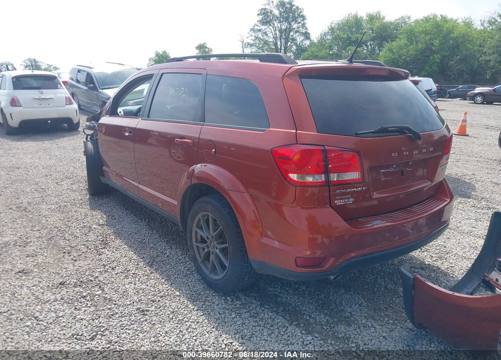 2014 DODGE JOURNEY SXT VIN: 3C4PDDBG1ET187912