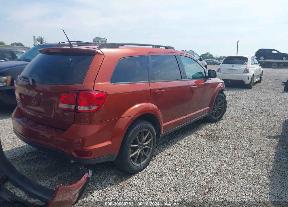 2014 DODGE JOURNEY SXT VIN: 3C4PDDBG1ET187912