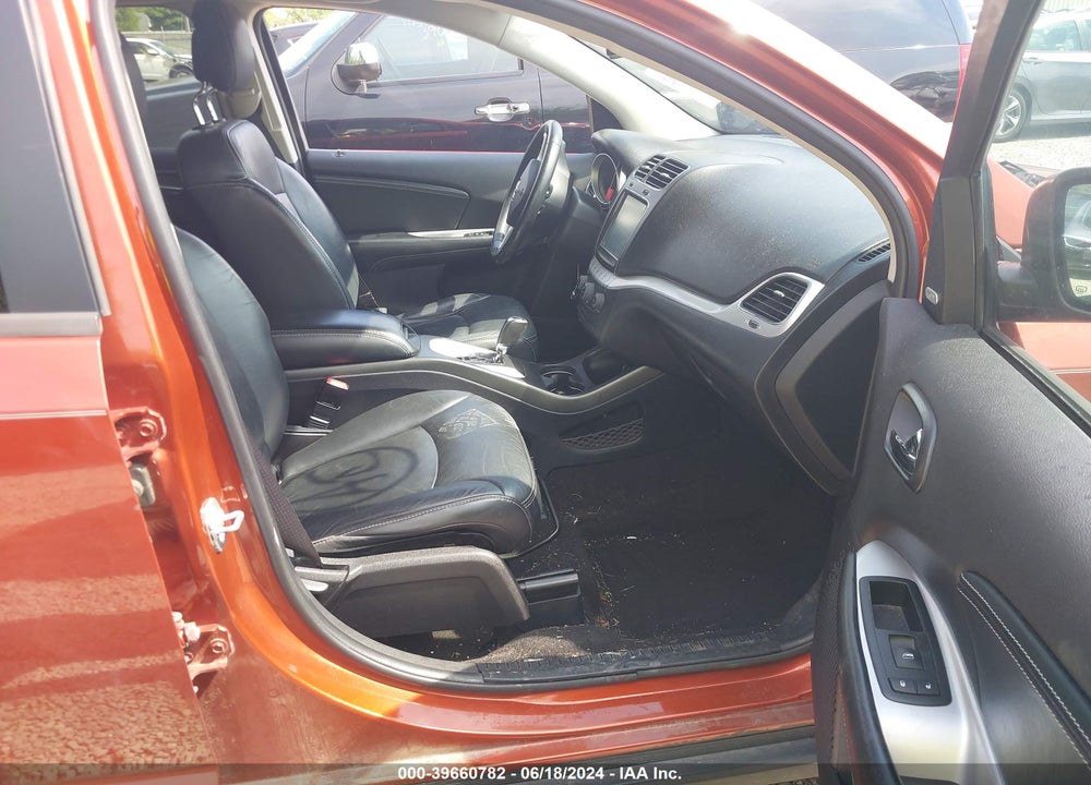 2014 DODGE JOURNEY SXT VIN: 3C4PDDBG1ET187912