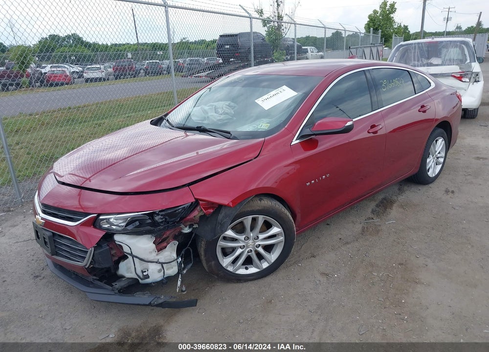 2018 CHEVROLET MALIBU LT VIN: 1G1ZD5ST0JF144042