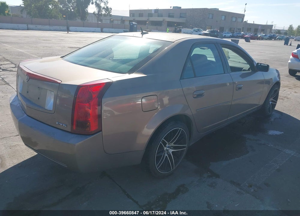 2007 CADILLAC CTS STANDARD VIN: 1G6DM57T670103360