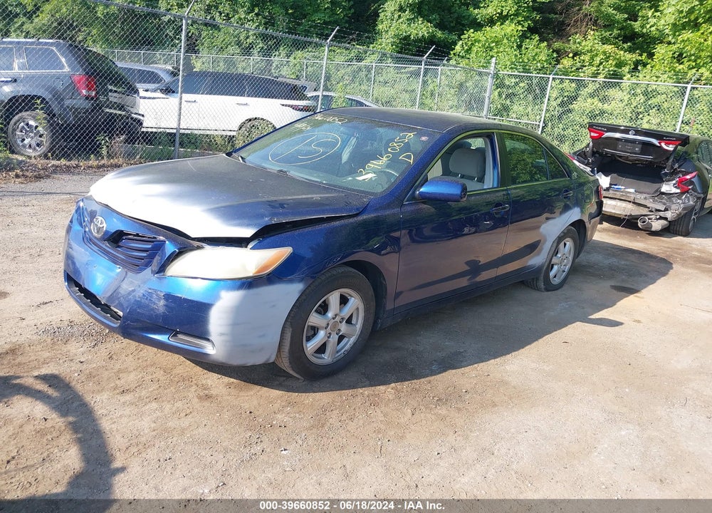 2008 TOYOTA CAMRY LE VIN: 4T4BE46K48R014483