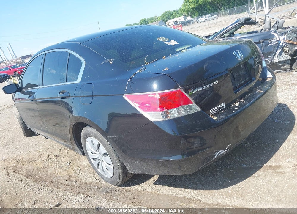 2009 HONDA ACCORD 2.4 LX VIN: 1HGCP26339A130840