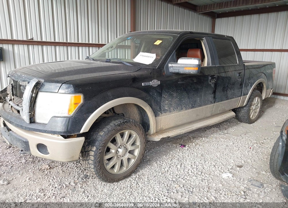 2009 FORD F-150 FX4/KING RANCH/LARIAT/PLATINUM/XL/XLT VIN: 1FTPW14V99KC53912