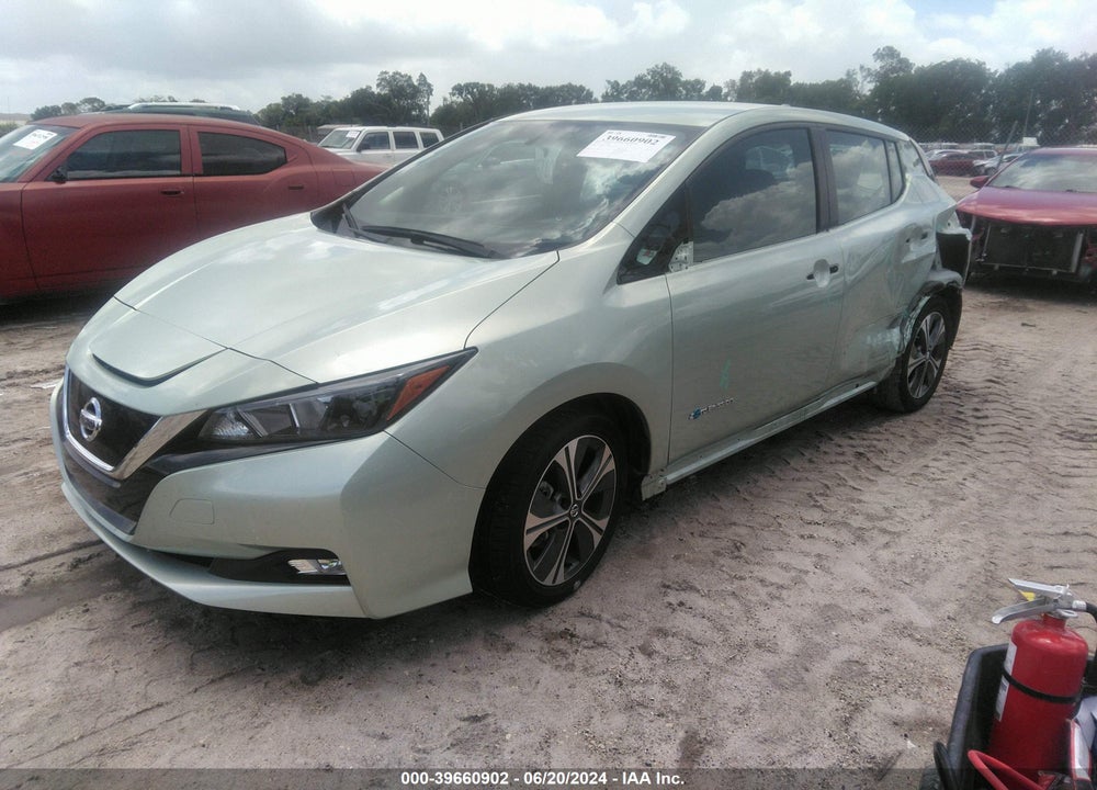 2018 NISSAN LEAF SV VIN: 1N4AZ1CP7JC308815