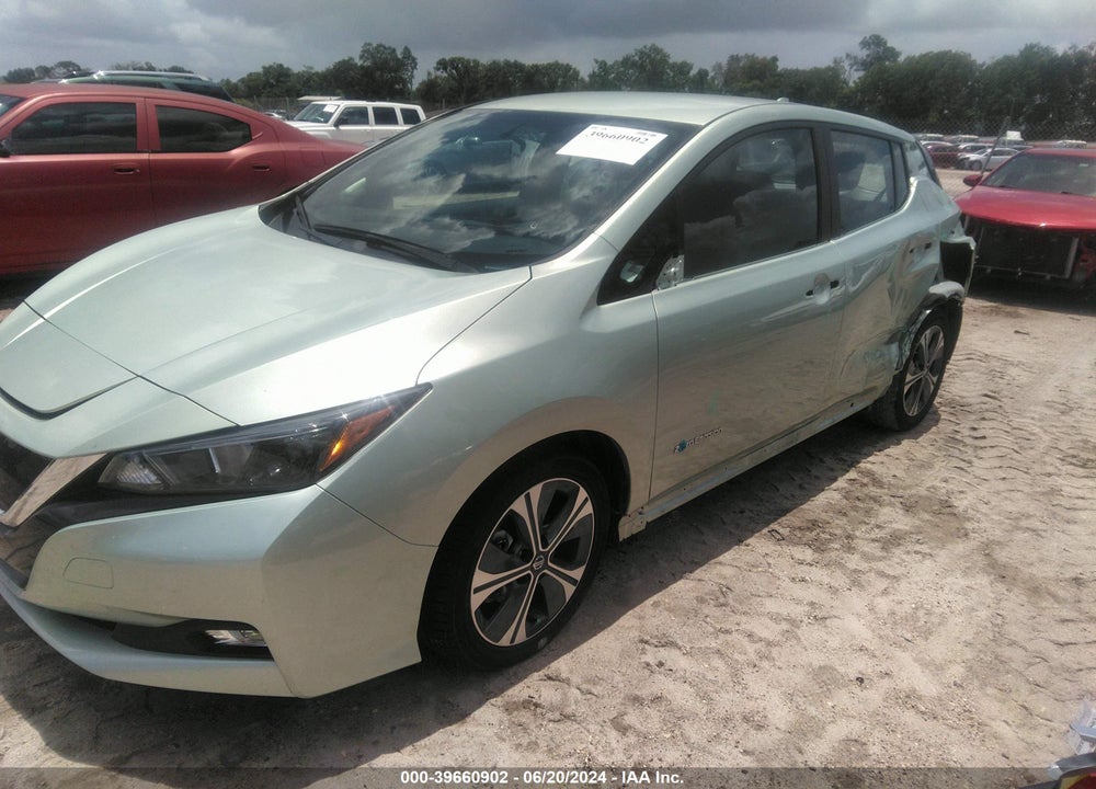2018 NISSAN LEAF SV VIN: 1N4AZ1CP7JC308815